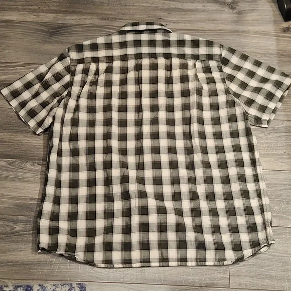 EUC Carhartt Relaxed Fit Men's sz XL Plaid Button Down Shirt - Picture 5 of 5